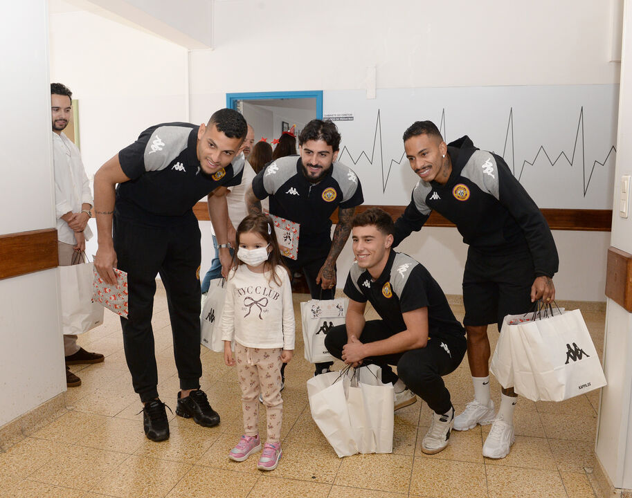 Jogadores distribuíram prendas