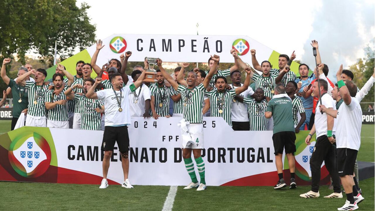 Lusitano de Évora sagra-se campeão do Campeonato de Portugal