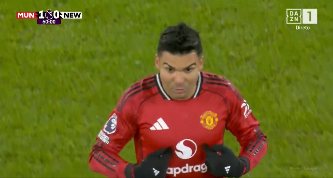 Casemiro nem queria acreditar: o choque na cara do médio do Man. United quando Amorim o substituiu