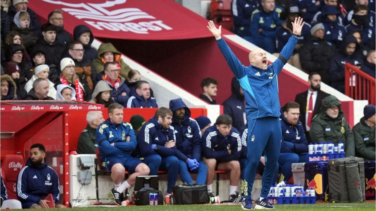 Sean Dyche, treinador do Nottingham Forest