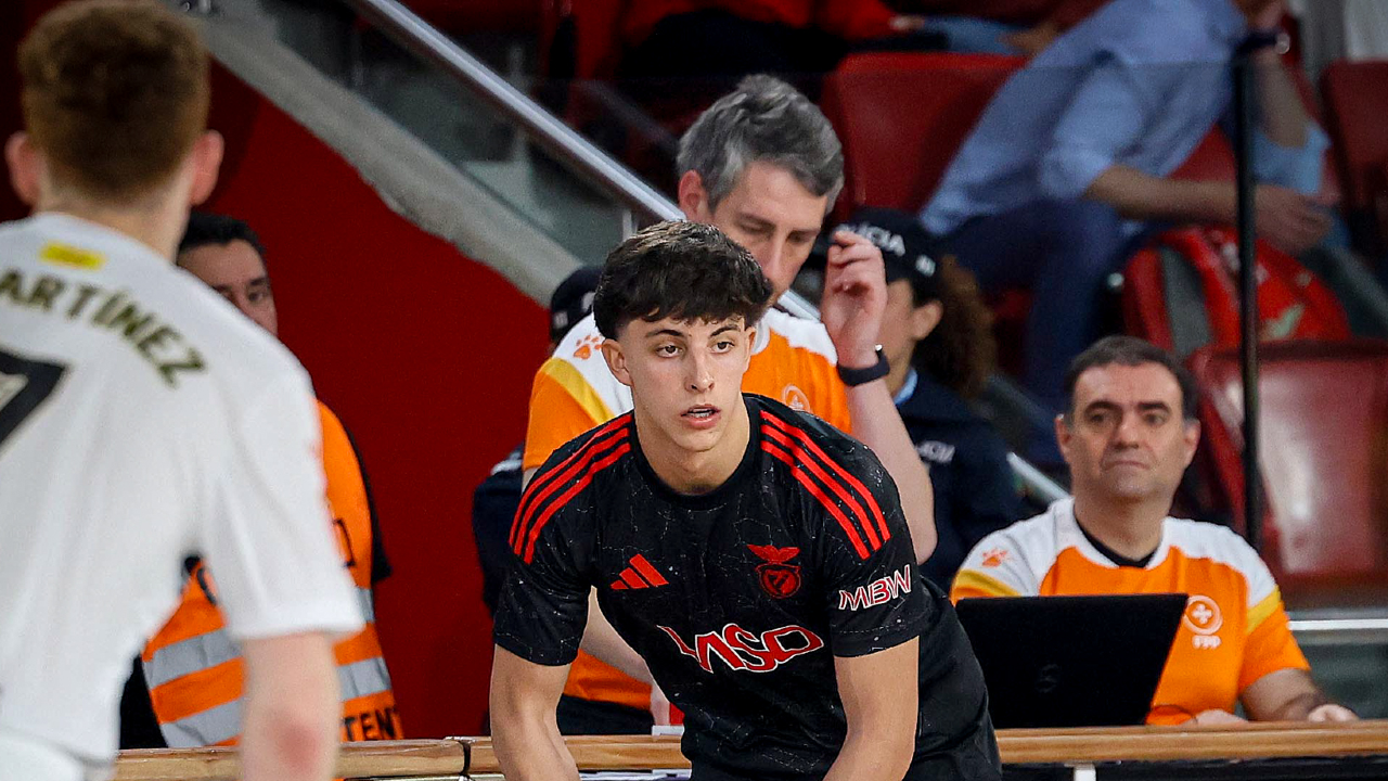 Rodrigo Preciso, jovem da formação do Benfica