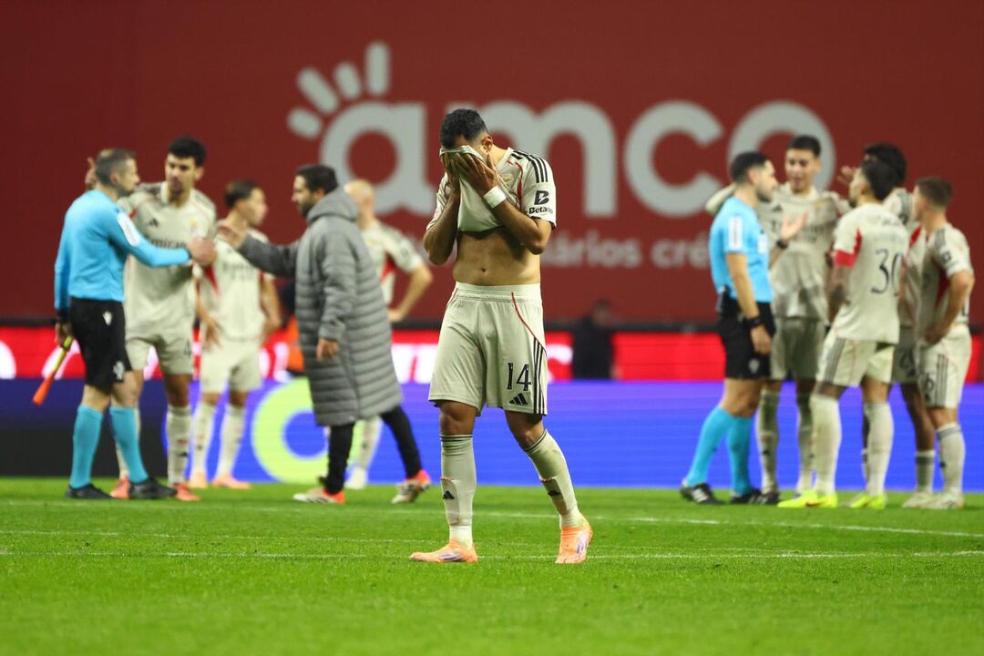 Benfica empatou em Braga e está a 10 pontos do FC Porto