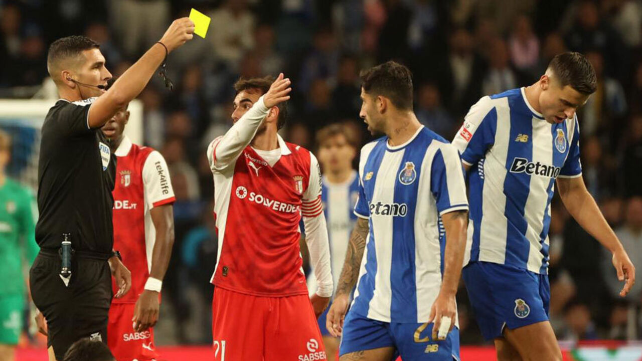 Fábio Veríssimo esteve no centro da polémica no FC Porto-Sp. Braga