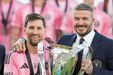David Beckham e Messi conquistaram MLS pela primeira vez
