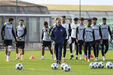 Treino do Sporting de preparação para o jogo com o Bayern Munique 