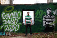 Com direito a graffiti e tudo: as imagens da sessão fotográfica de Gonçalo Inácio após renovar com o Sporting