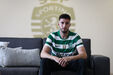 As imagens da sessão fotográfica de Gonçalo Inácio após renovar com o Sporting