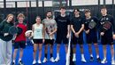 Ex-companheiros no Sporting desfrutam de visita surpresa ao clube com padel