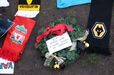 As homenagens dos adeptos de Liverpool e Wolverhampton em Anfield