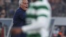Mourinho durante o dérbi com o Sporting