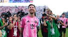 Messi celebra após conquista da MLS Cup, a primeira da história do Inter Miami