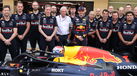 Helmut Marko com a Red Bull 