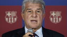 Joan Laporta fala aos adeptos culés