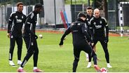 Rafa no treino do Besiktas
