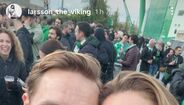 Mulher de Frederico Varandas e primo de Gyökeres no no cortejo do Sporting rumo ao Estádio da Luz