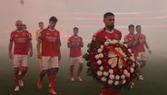A homenagem do Benfica a Sérgio Caetano, antigo líder dos Diabos Vermelhos