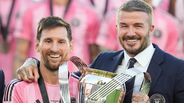 David Beckham e Messi conquistaram MLS pela primeira vez