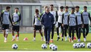 Treino do Sporting de preparação para o jogo com o Bayern Munique 