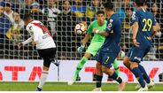 Jogadores do River Plate e Boca Juniors num jogo em Madrid