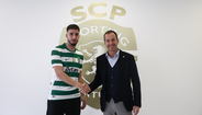 As imagens da sessão fotográfica de Gonçalo Inácio após renovar com o Sporting