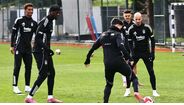 Rafa no treino do Besiktas