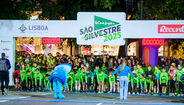 Atletas participam na corrida São Silvestre El Corte Inglés, em Lisboa