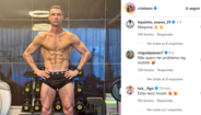 Os comentários à publicação de CR7