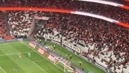 «14 min? Filhos da p...»: a tarja exibida pelos No Name Boys no Estádio da Luz 