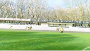 Campo da Mata do Caldas Sport Clube pronto para o jogo