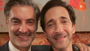 Vítor Baía jantou com o ator Adrien Brody: «Espero que o terceiro Óscar esteja a caminho»