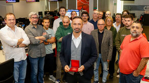 Bino Maçães recebeu Record de Ouro