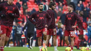 Mohamed Salah não entrou diante do West Ham