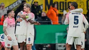 Leverkusen vence Dortmund na Taça da Alemanha