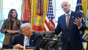 Trump esteve reunido com Infantino para discutir Mundial 2026 há algumas semanas