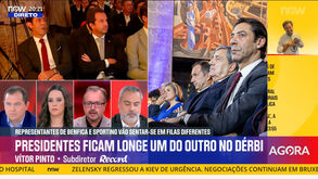 Vítor Pinto: «Quando se cruzarem no dérbi, Rui Costa e Varandas vão ter comportamento cordial»