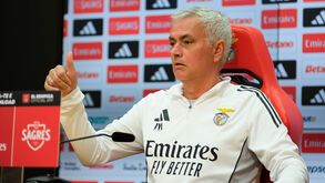 José Mourinho em conferência de imprensa