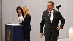 Reinaldo Teixeira à saída da Cimeira de Presidentes