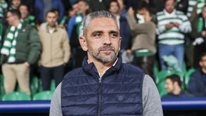 Rui Borges, treinador do Sporting