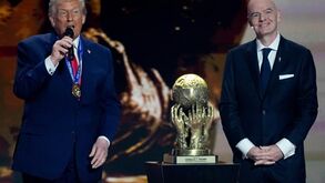 Donald Trump recebeu prémio da paz da FIFA