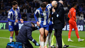 Gabri lesionou-se logo após marcar golo