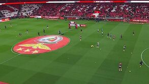 Benfica e Sporting aquecem no Estádio da Luz