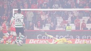 O golo de Pote na Luz