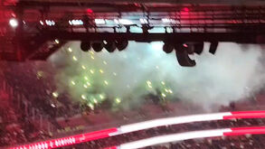 Ultras do Sporting acendem pirotecnia nas bancadas da Luz