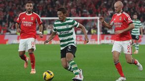 Duelo entre Benfica e Sporting, no Estádio da Luz
