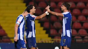 Jogadores do FC Porto B celebram