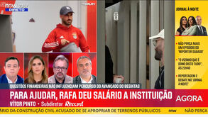 Vítor Pinto: «Se Rafa atuar no próximo jogo do Besiktas podemos ter um novo capítulo...»