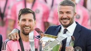 David Beckham e Messi conquistaram MLS pela primeira vez