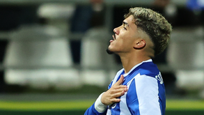 William Gomes festeja golo frente ao Tondela