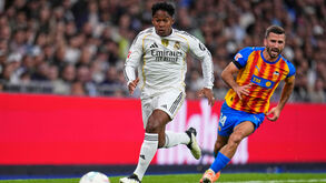 Esta época, Endrick jogou apenas 11 minutos frente ao Valencia, a 1 de novembro