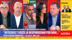 «Mourinho fez com Hjulmand o mesmo que os adeptos do Sporting disseram a época passada sobre Otamendi»